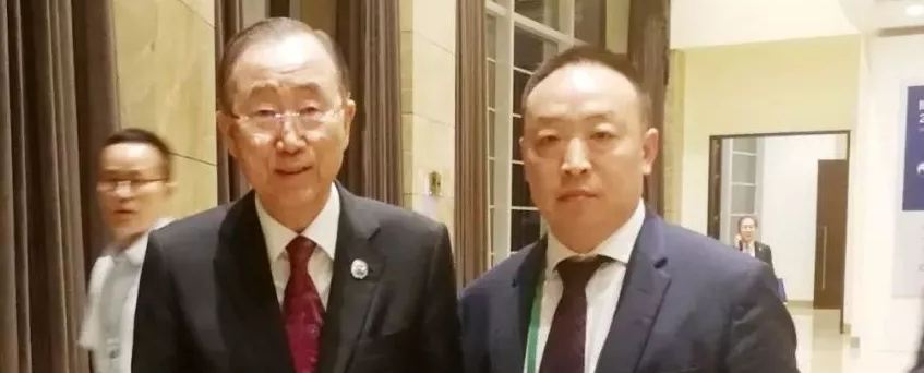 嗯嗯啊哦黄色视频联合国第八任秘书长潘基文会见赵章栓会长